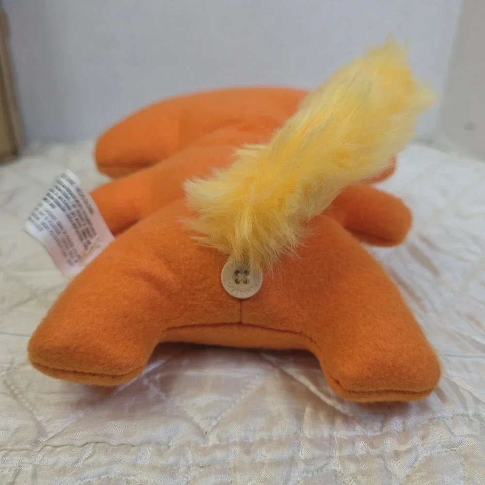 Spinmaster Fuggler Suspicious Fox Plush Orange Felt Retired RARE
